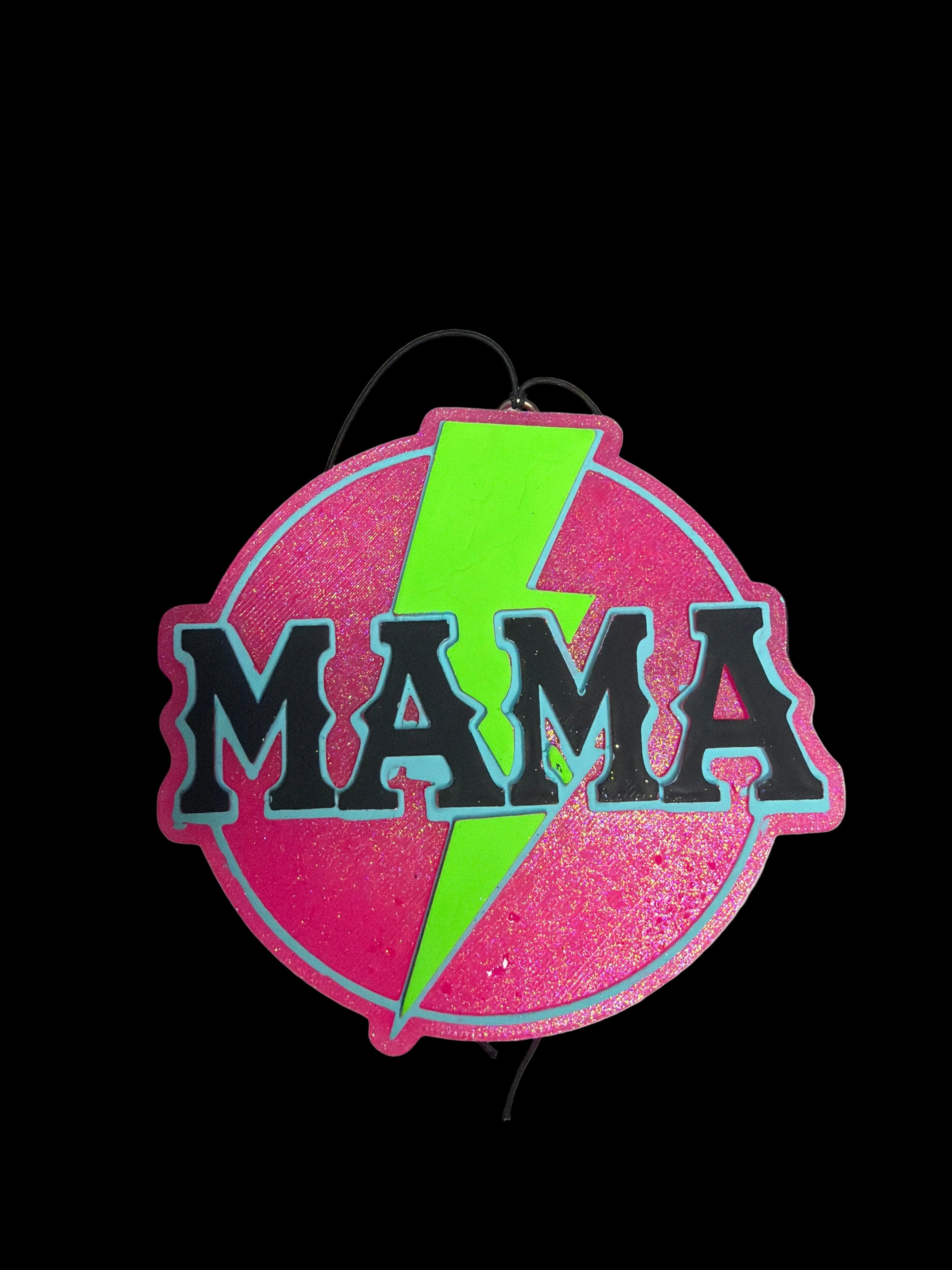 Mama with lightening