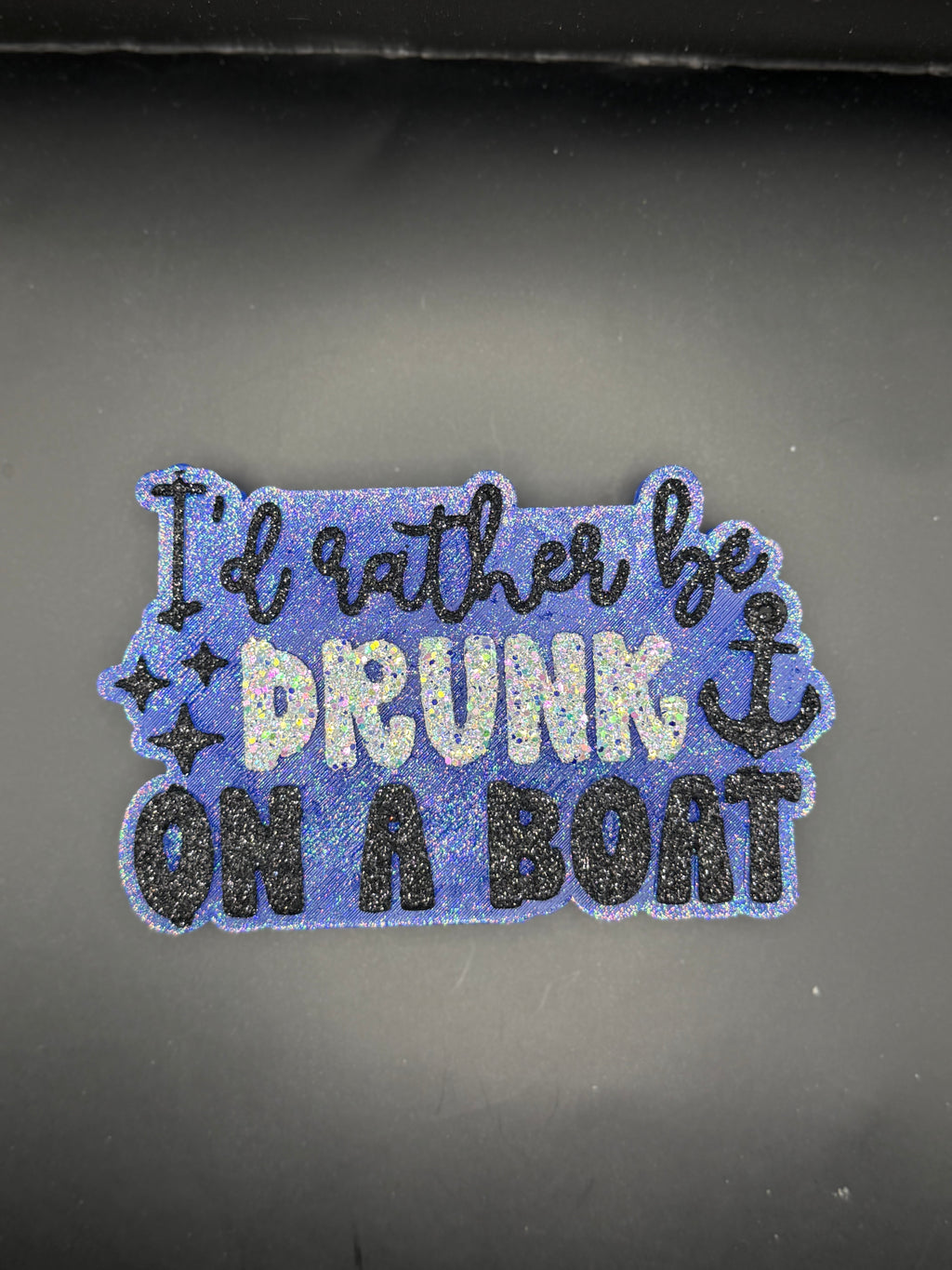 Drunk on boat