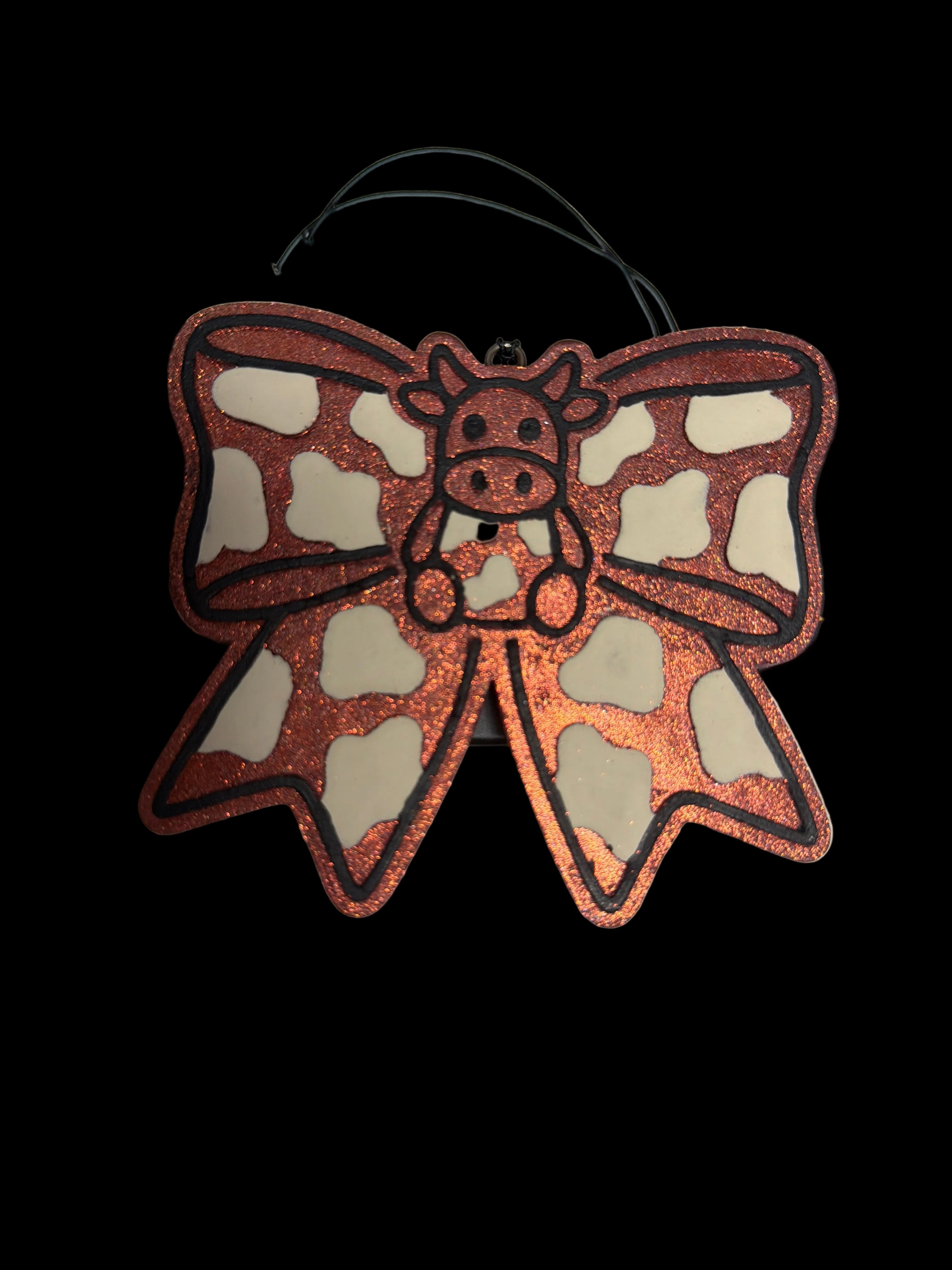 Cutie Cow Bow