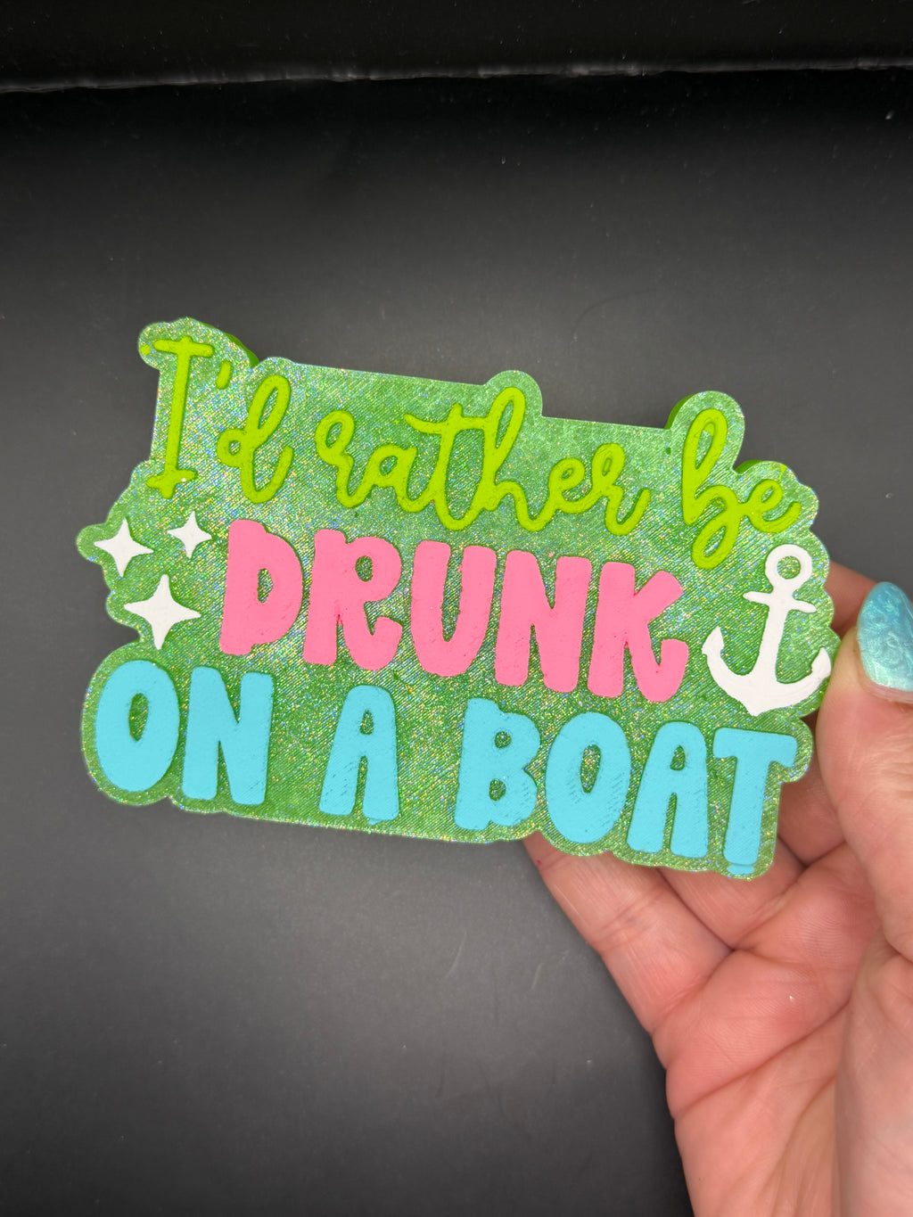 Drunk on boat