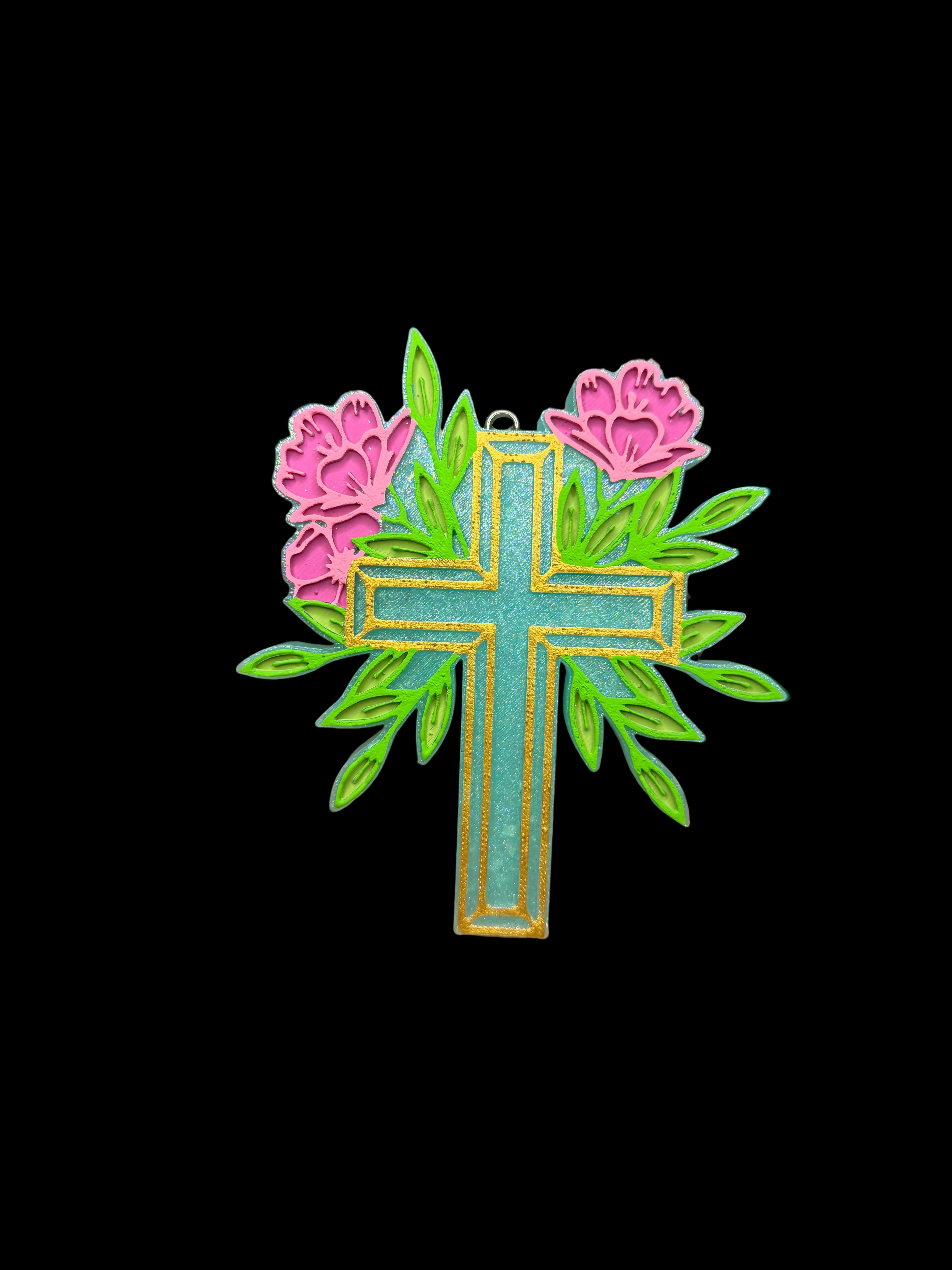 Floral Cross
